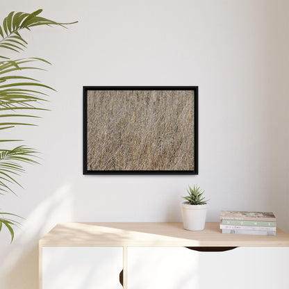 Dry Straw Symphony - Unique Stretched Canvas Wall Art - Art By Earth