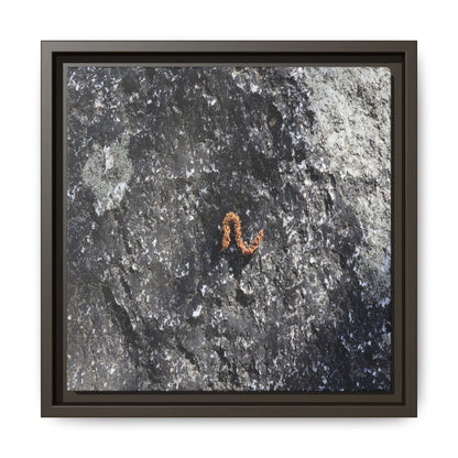 Volcanic Ash and Copper - Unique Stretched Canvas Wall Art - Art By Earth