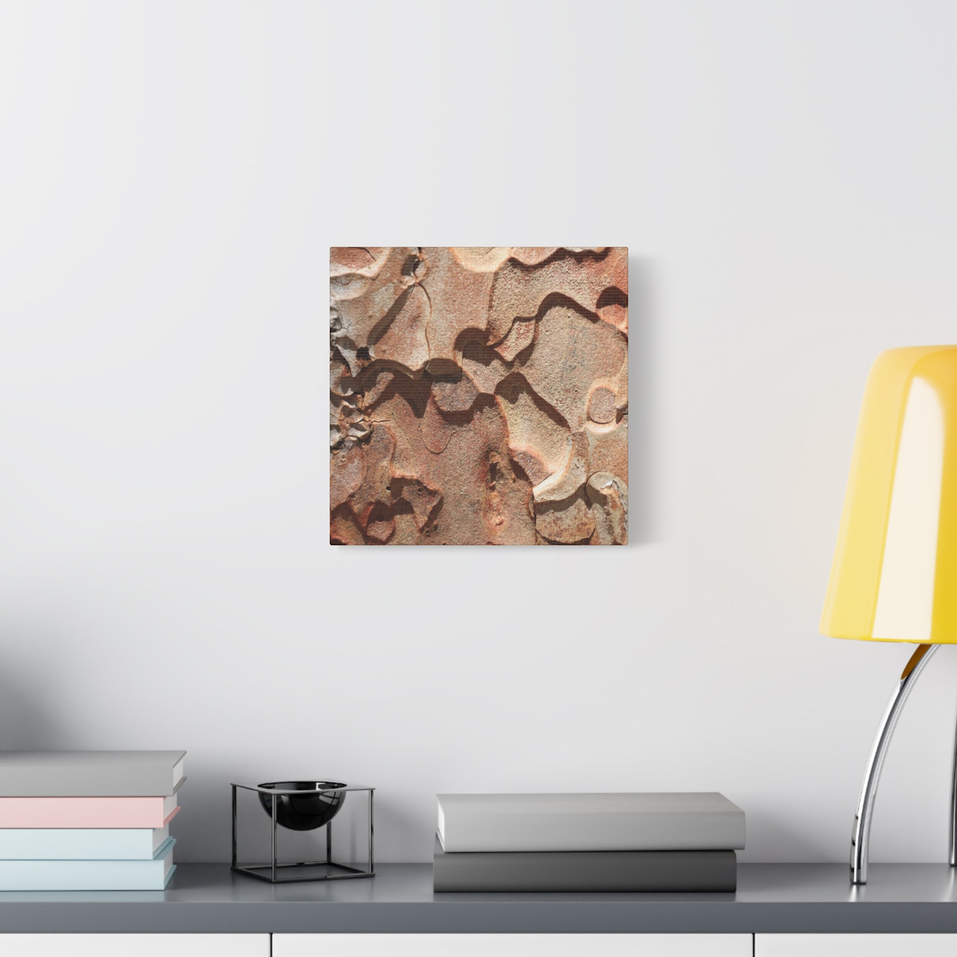 Terracotta Echoes - Unique Frameless Canvas Wall Art - Art By Earth