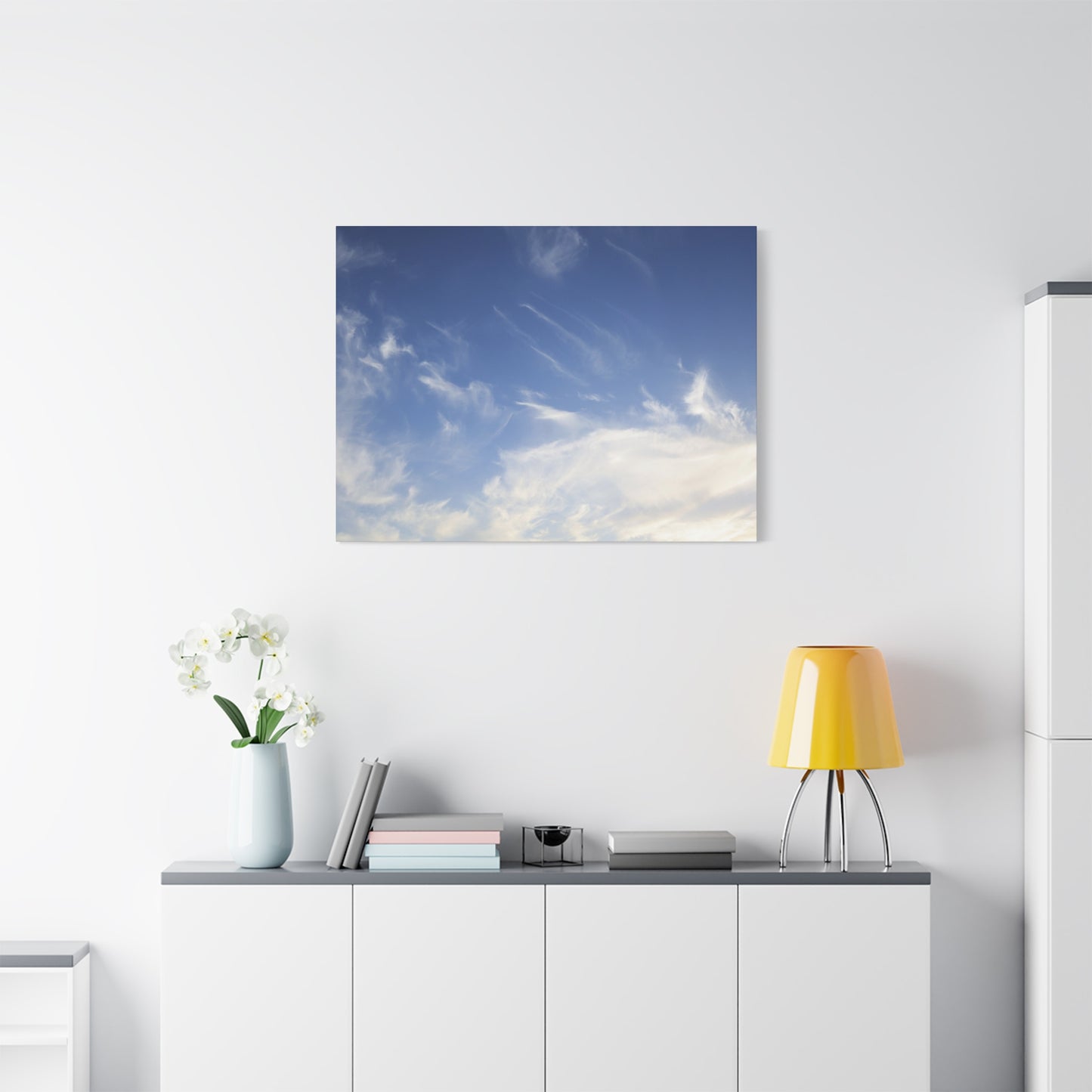 Sky's Breath - Unique Frameless Canvas Wall Art - Art By Earth
