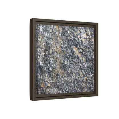 Crystalline Echoes - Unique Stretched Canvas Wall Art - Art By Earth