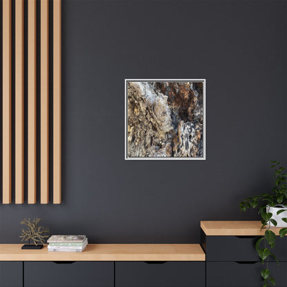 Ancient Tree Texture - Unique Stretched Canvas Wall Art - Art By Earth