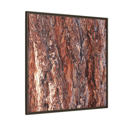 Wooden Mosaic - Unique Stretched Canvas Wall Art