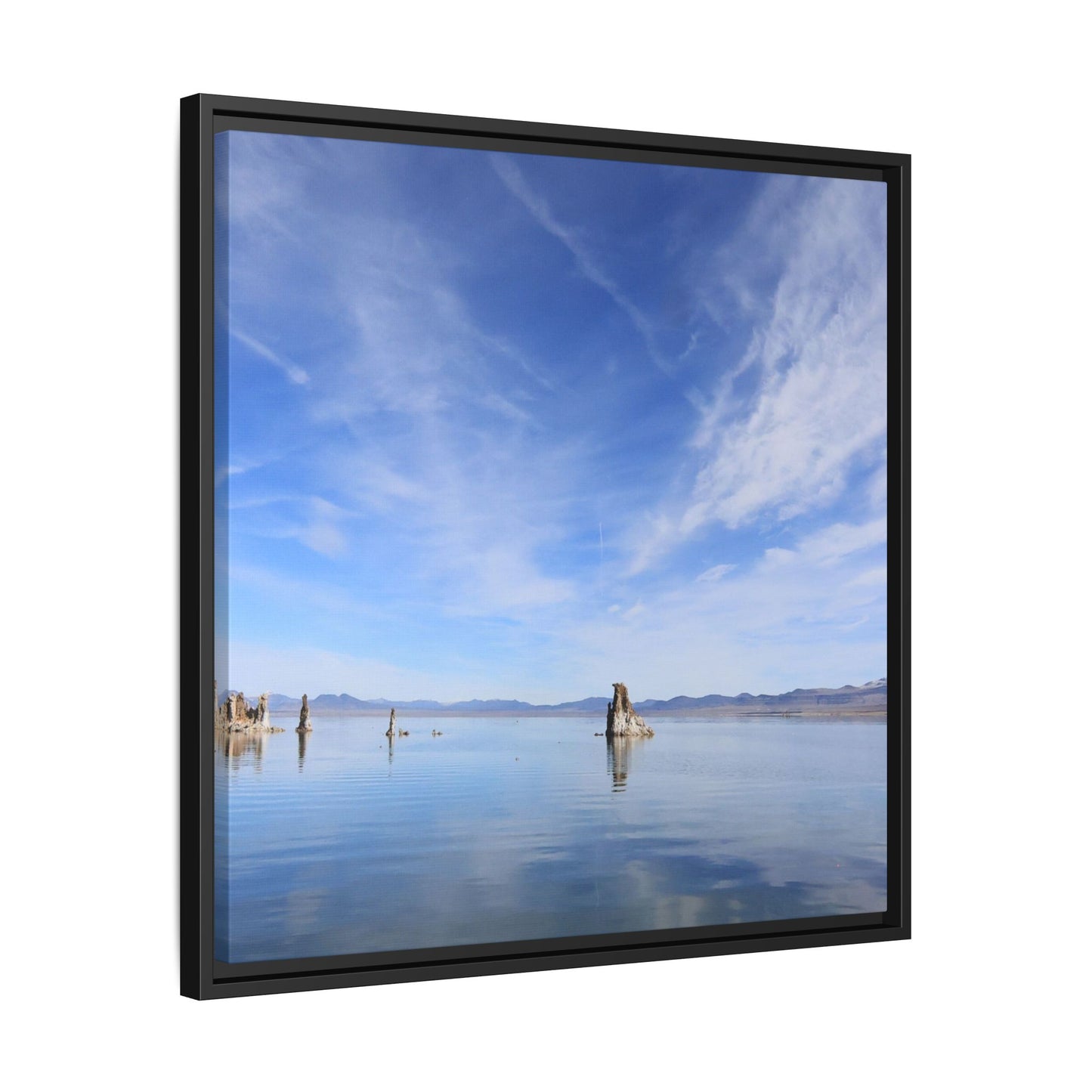 Whispers of Stillness - Unique Stretched Canvas Wall Art