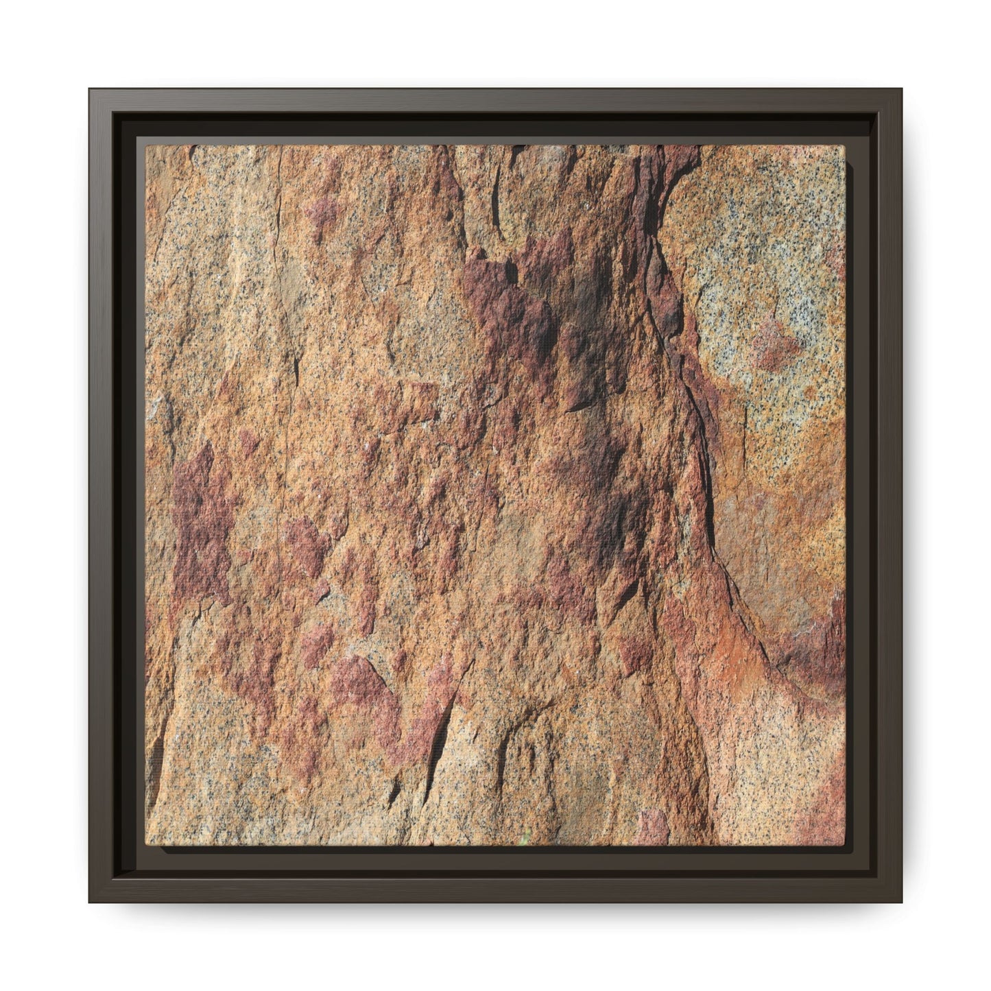 Russet Stone - Unique Stretched Canvas Wall Art - Art By Earth