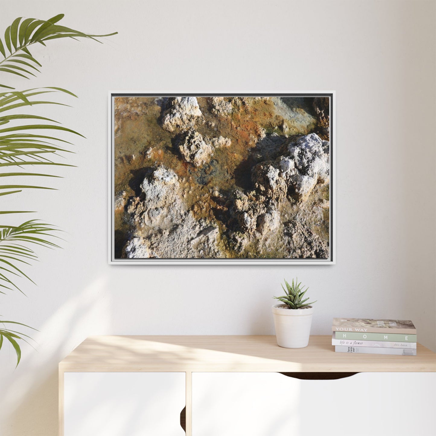 Textural Metamorphosis - Unique Stretched Canvas Wall Art