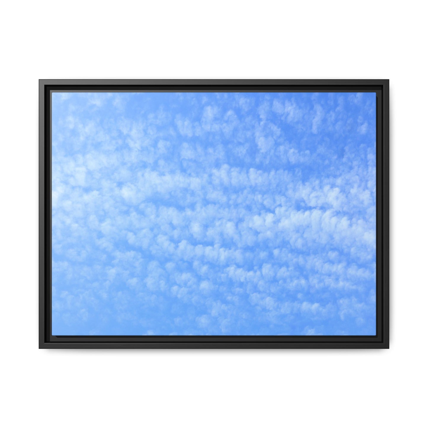Wispy Blue Dreams - Unique Stretched Canvas Wall Art - Art By Earth
