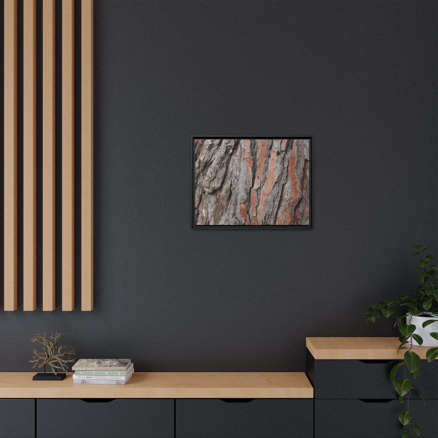 Woodland Layers - Unique Stretched Canvas Wall Art - Art By Earth