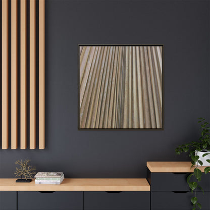 Wooden Whispers - Unique Stretched Canvas Wall Art - Art By Earth