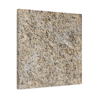 Granular Echoes - Unique Frameless Canvas Wall Art - Art By Earth