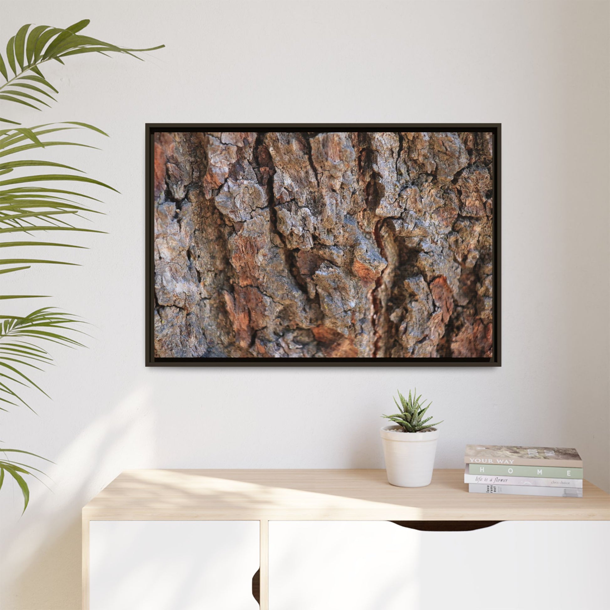 Craggy Textures - Unique Stretched Canvas Wall Art - Art By Earth