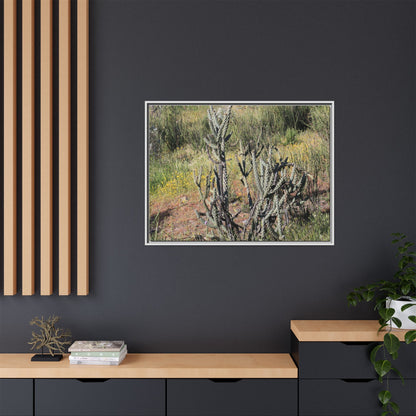 Wildflower Meadow - Unique Stretched Canvas Wall Art - Art By Earth