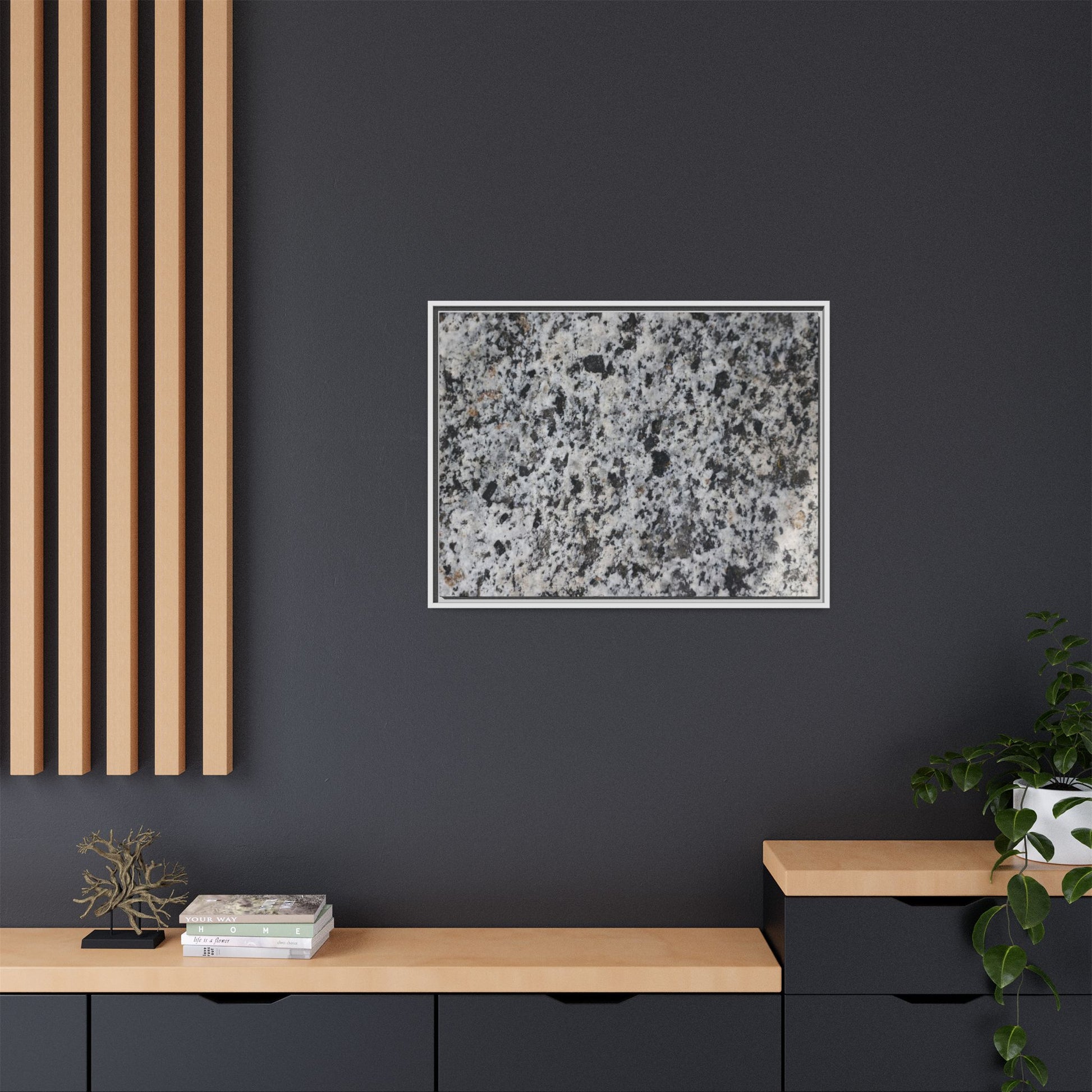 Granite Song - Unique Stretched Canvas Wall Art - Art By Earth