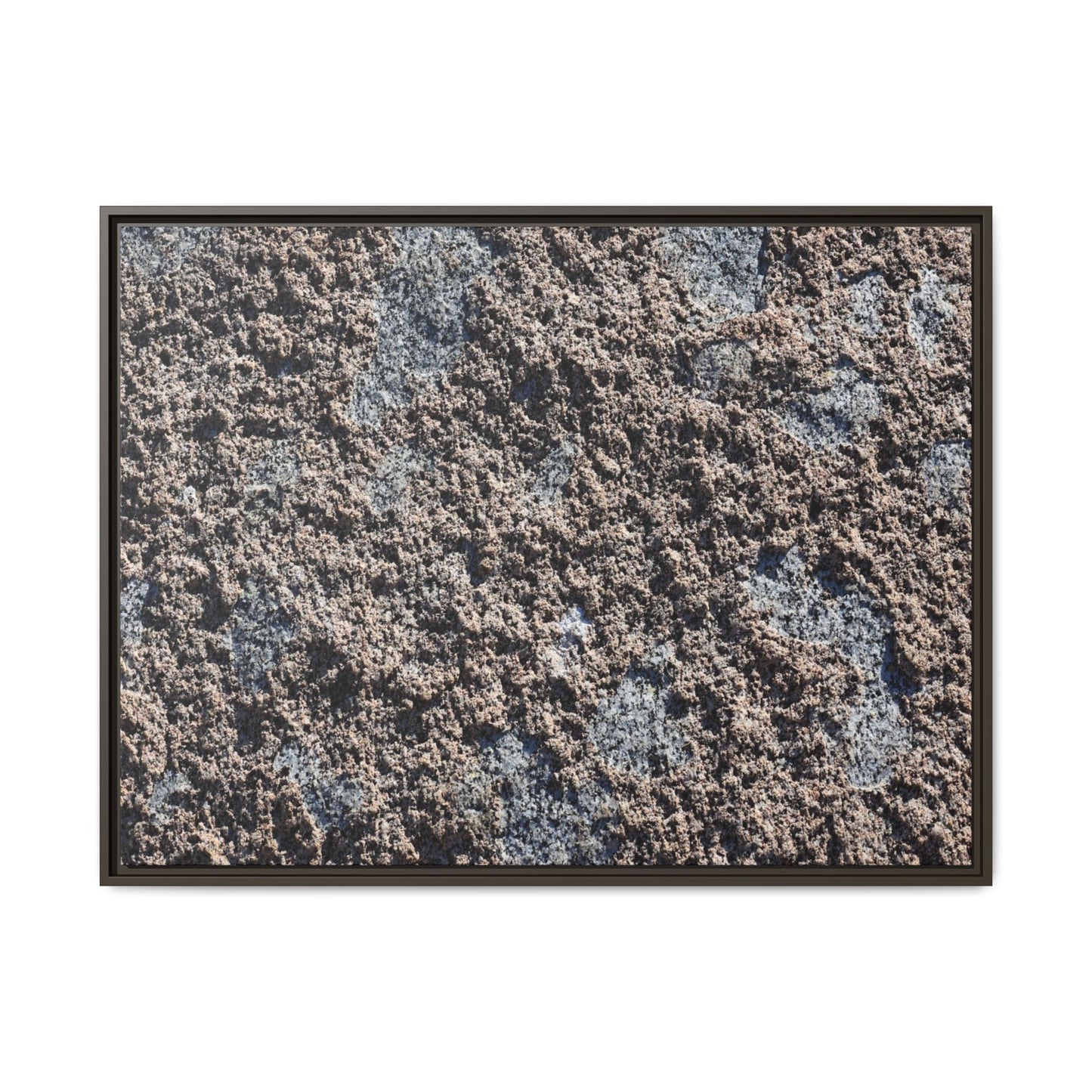 Textured Ground - Unique Stretched Canvas Wall Art