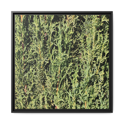 Emerald Labyrinth - Unique Stretched Canvas Wall Art - Art By Earth