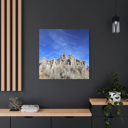 Sentinel Spires - Unique Frameless Canvas Wall Art