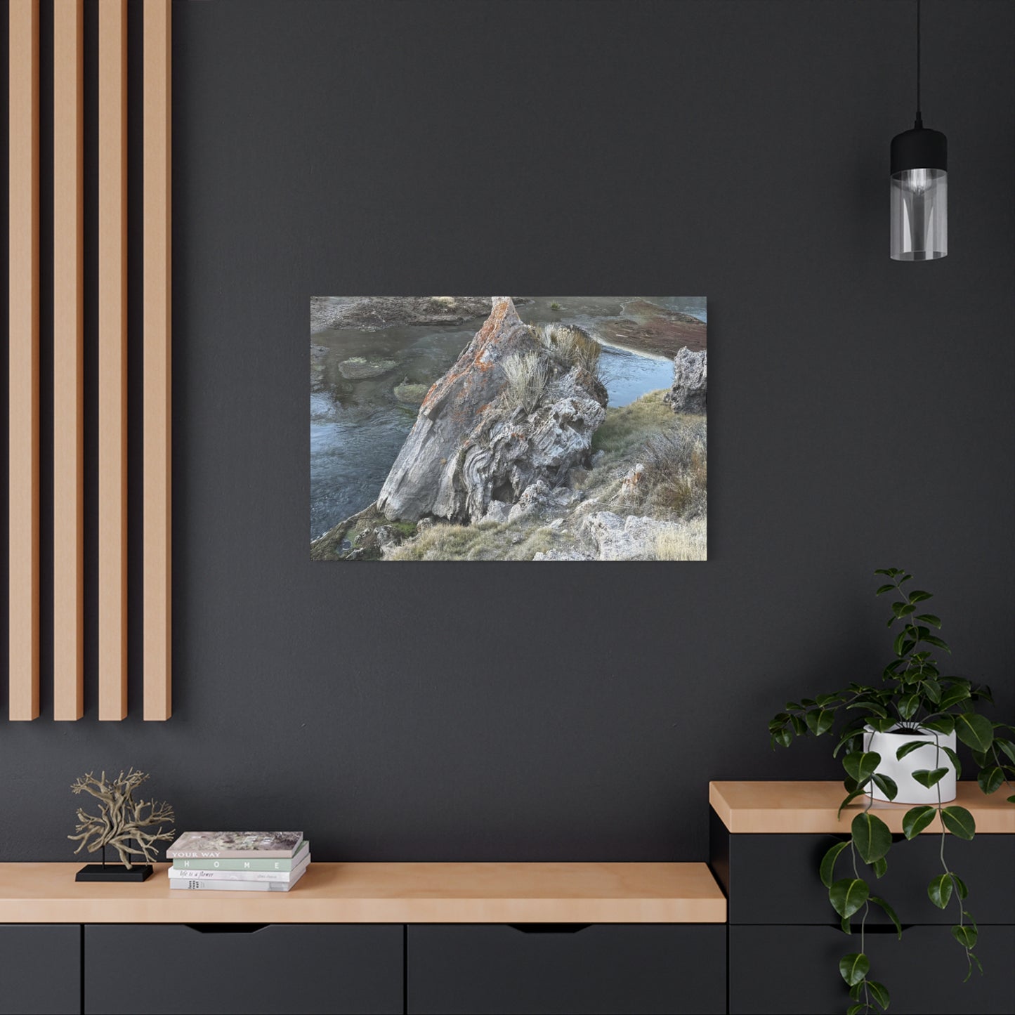 River's Edge - Unique Frameless Canvas Wall Art