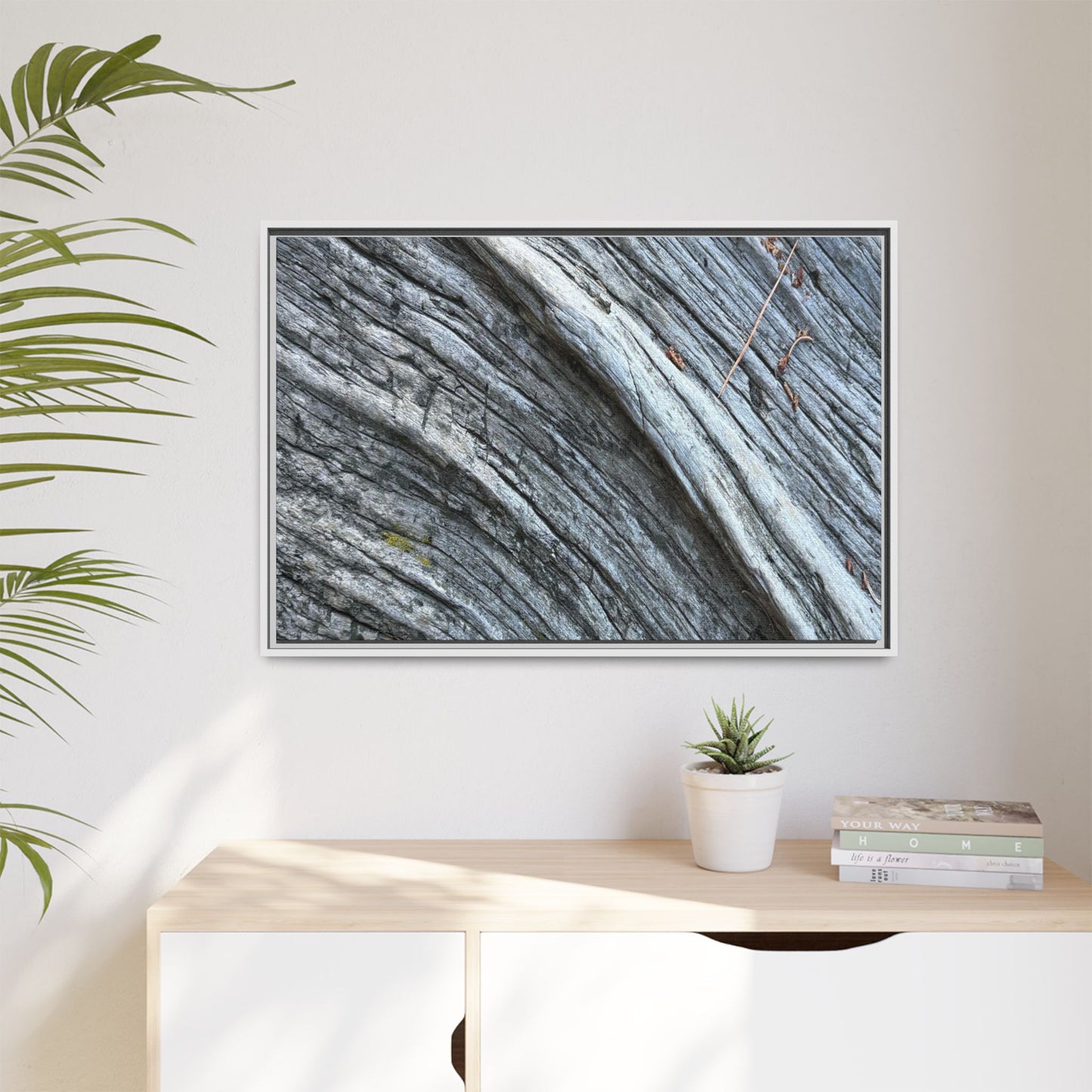 Aged Timber - Unique Stretched Canvas Wall Art - Art By Earth
