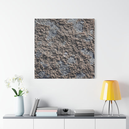 Soil and Stone - Unique Frameless Canvas Wall Art