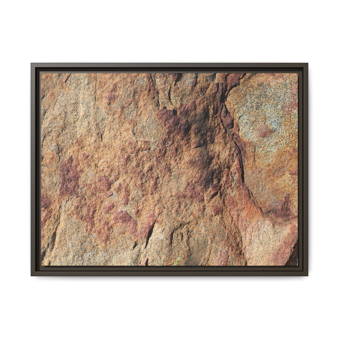 Russet Stone - Unique Stretched Canvas Wall Art - Art By Earth