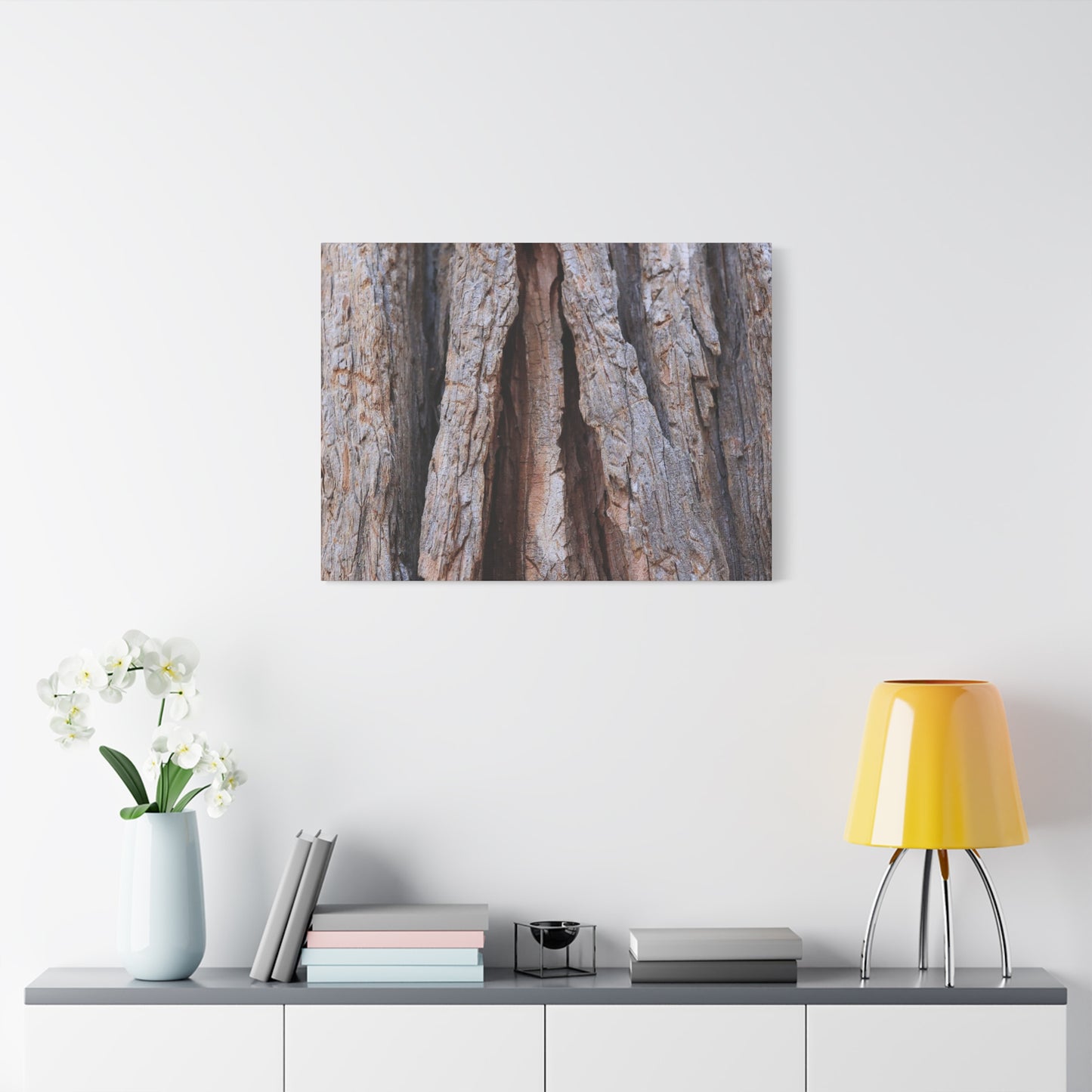 Fractured Skin of Time - Unique Frameless Canvas Wall Art - Art By Earth