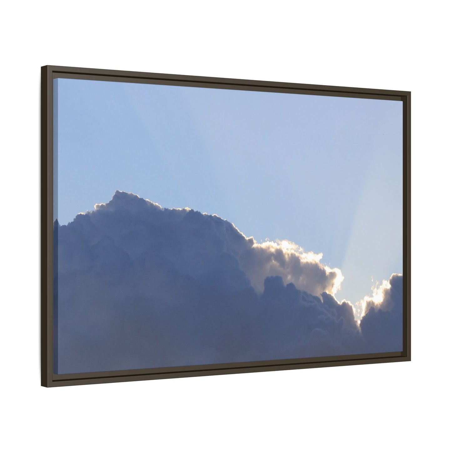 Cloud Divide - Unique Stretched Canvas Wall Art - Art By Earth