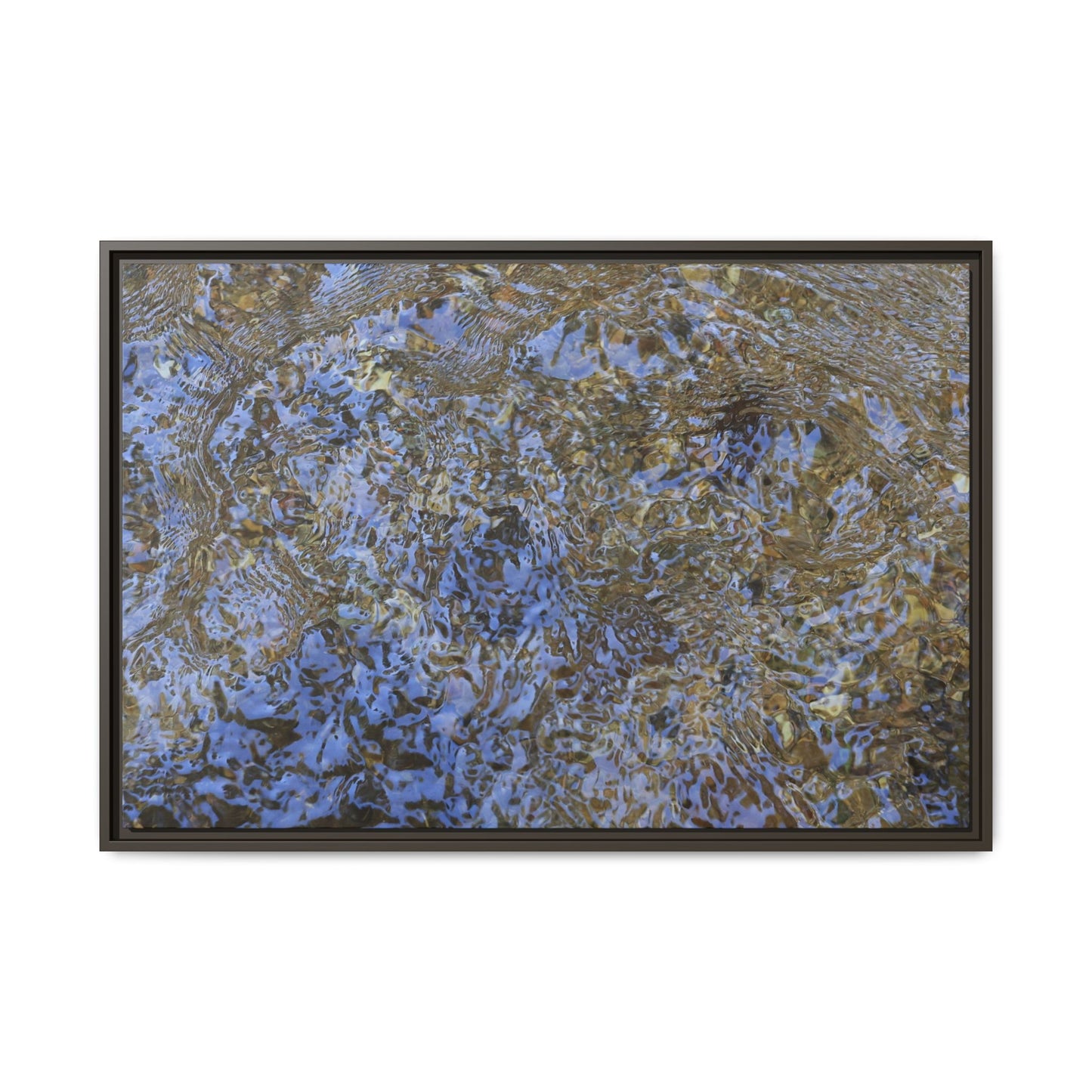 Aquatic Reflections - Unique Stretched Canvas Wall Art - Art By Earth