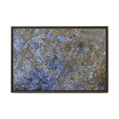 Aquatic Reflections - Unique Stretched Canvas Wall Art - Art By Earth