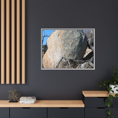 Stony Sentinel - Unique Stretched Canvas Wall Art - Art By Earth