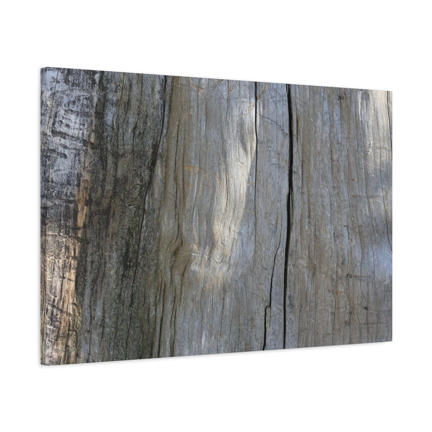 Time's Carved Patterns - Unique Frameless Canvas Wall Art