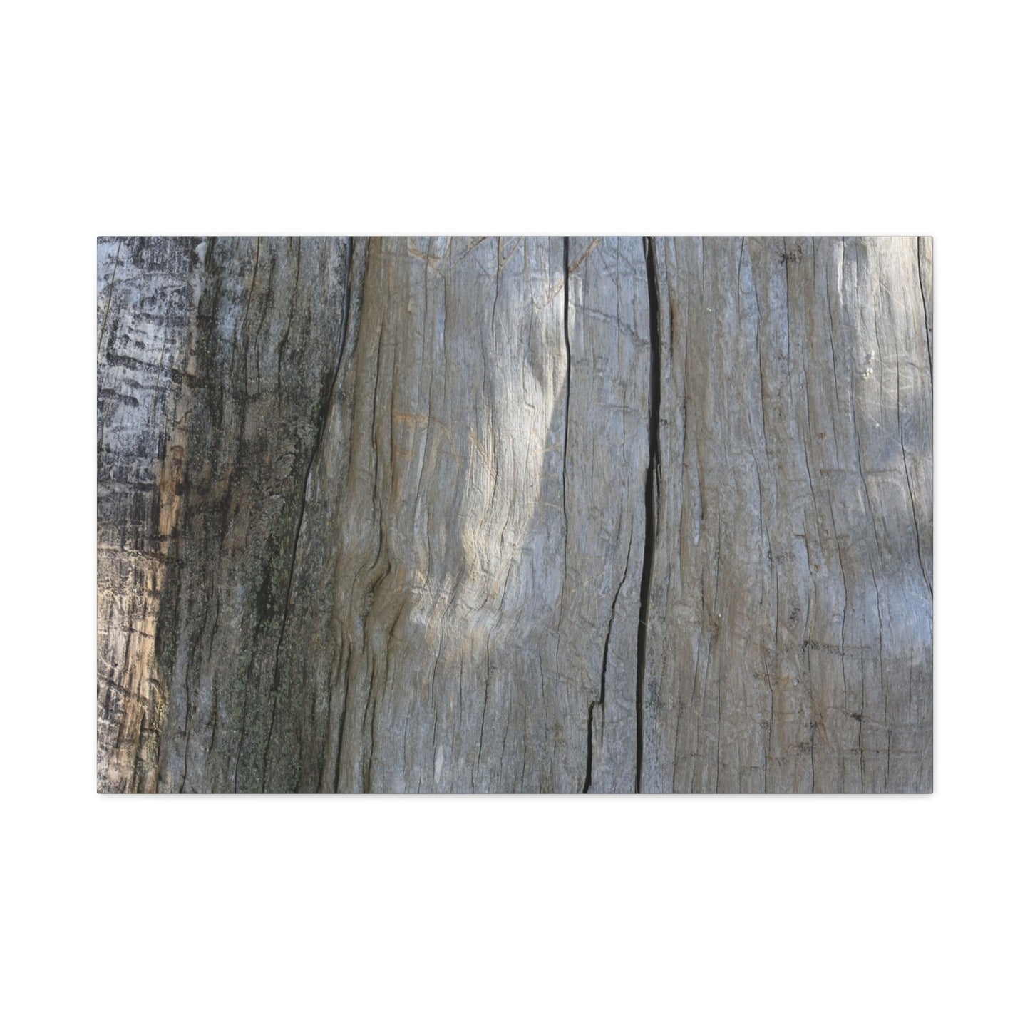 Time's Carved Patterns - Unique Frameless Canvas Wall Art