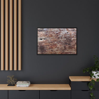 Rustic Textures - Unique Stretched Canvas Wall Art - Art By Earth