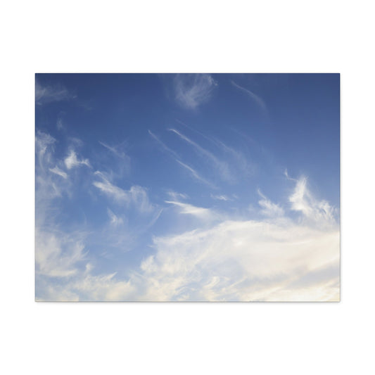 Sky's Breath - Unique Frameless Canvas Wall Art - Art By Earth