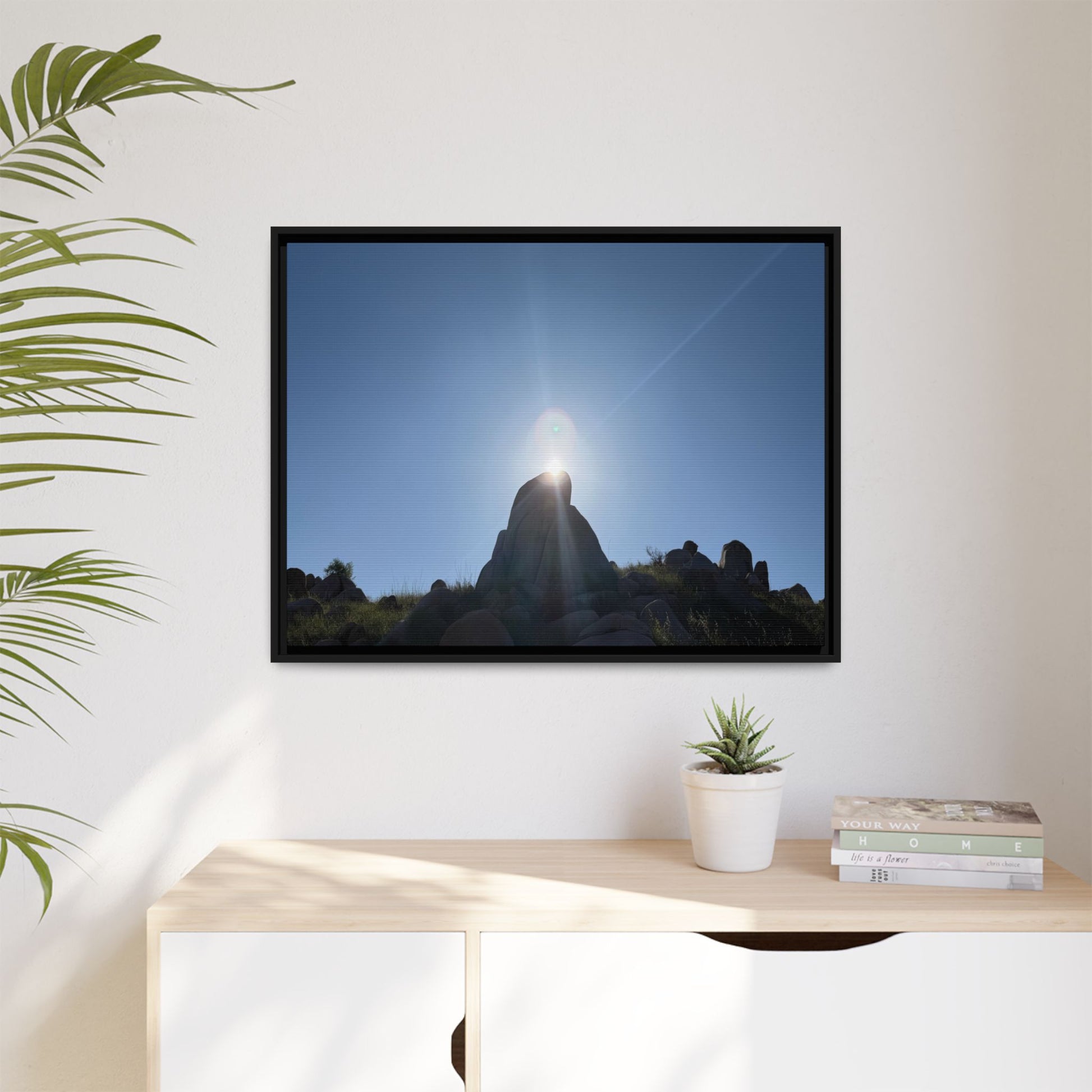 Sunburst - Unique Stretched Canvas Wall Art - Art By Earth