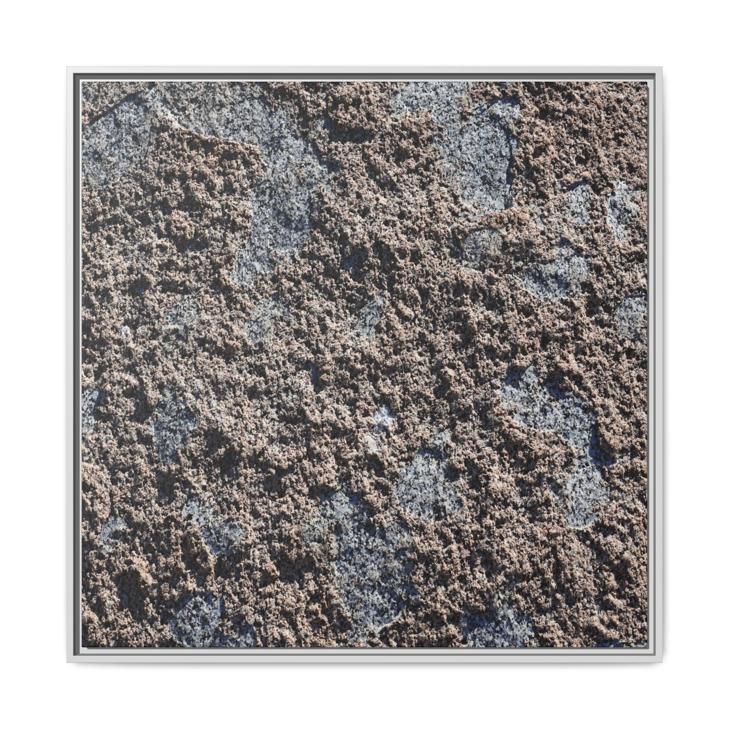 Textured Ground - Unique Stretched Canvas Wall Art