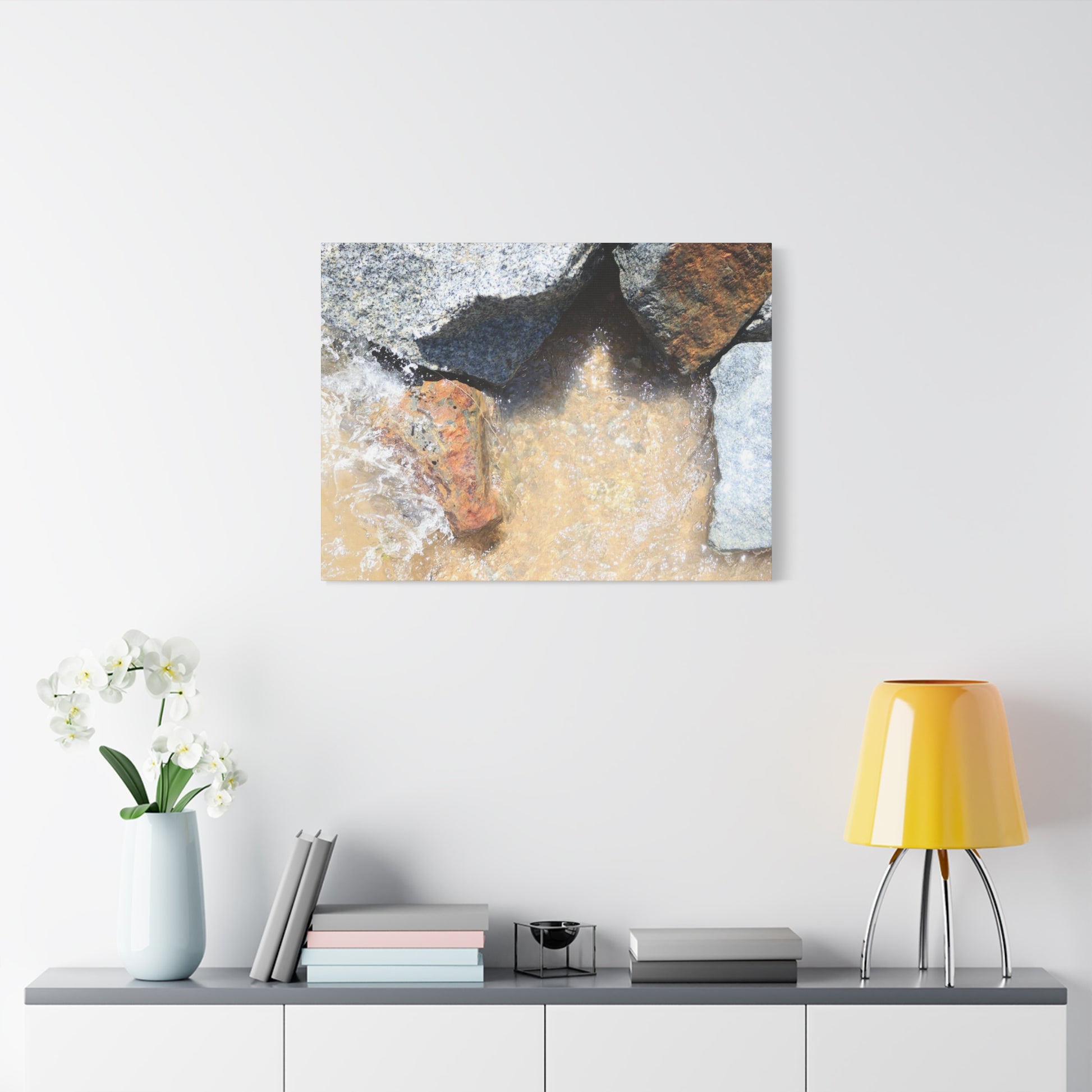 Rocky Embrace - Unique Frameless Canvas Wall Art - Art By Earth