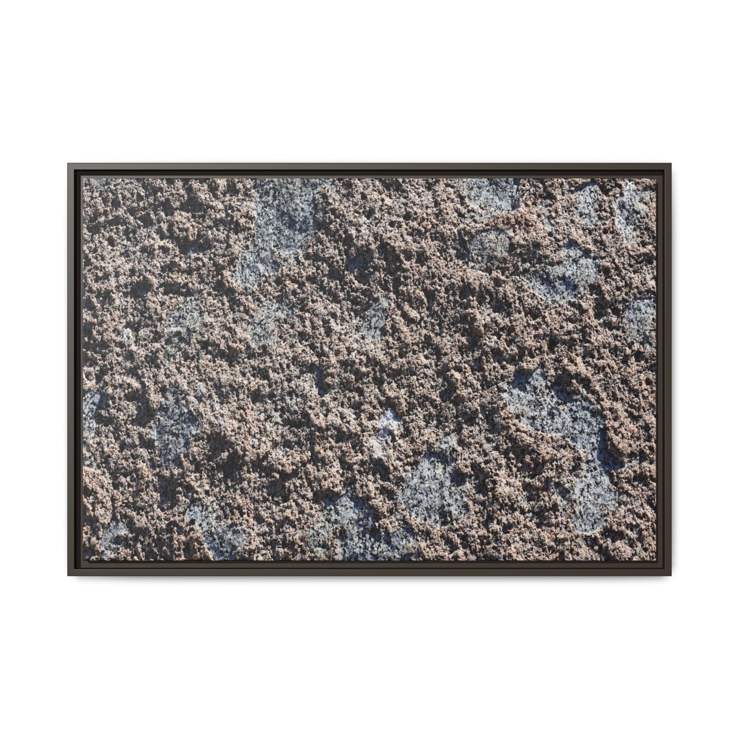 Textured Ground - Unique Stretched Canvas Wall Art