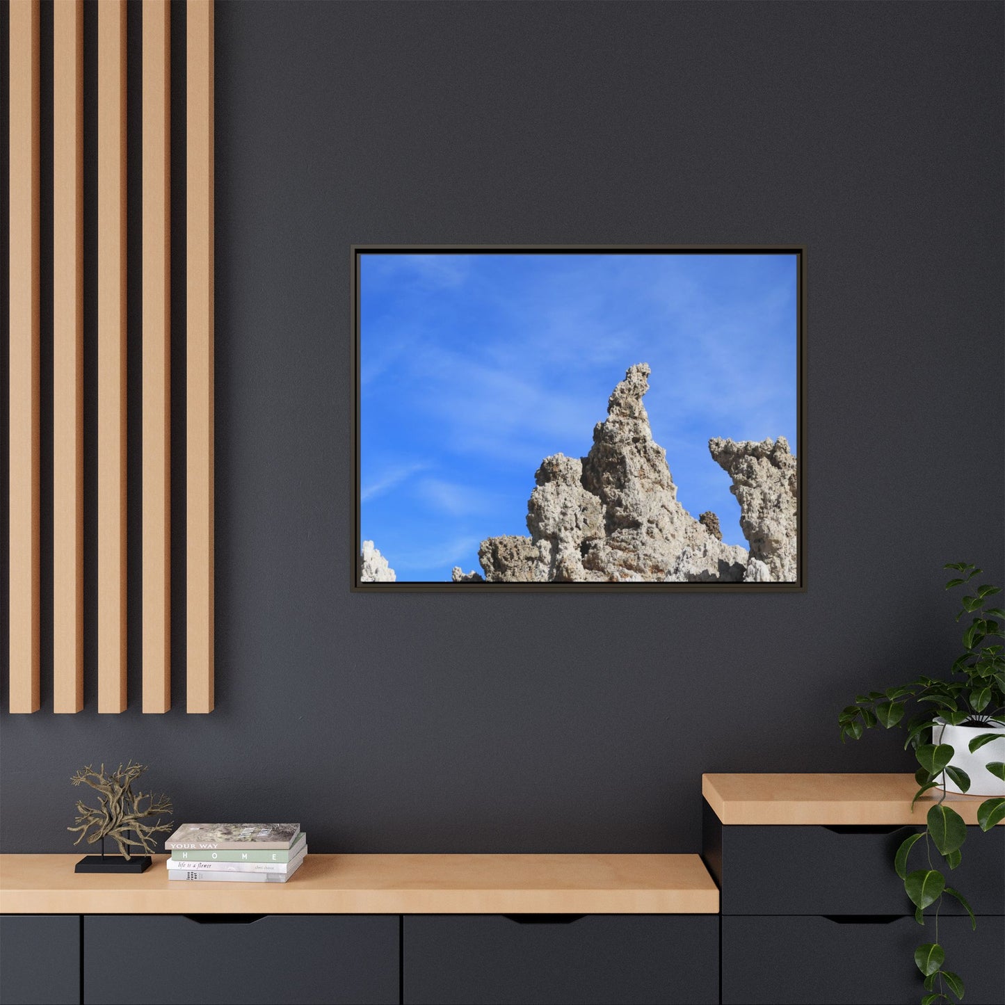 Echoes of Stone - Unique Stretched Canvas Wall Art