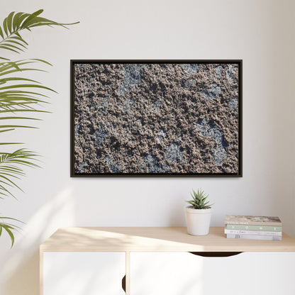 Textured Ground - Unique Stretched Canvas Wall Art