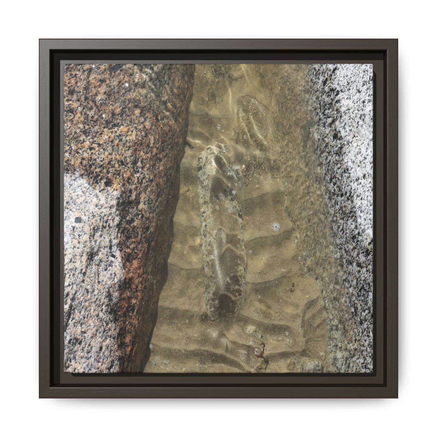 Between Concrete Walls - Unique Stretched Canvas Wall Art - Art By Earth