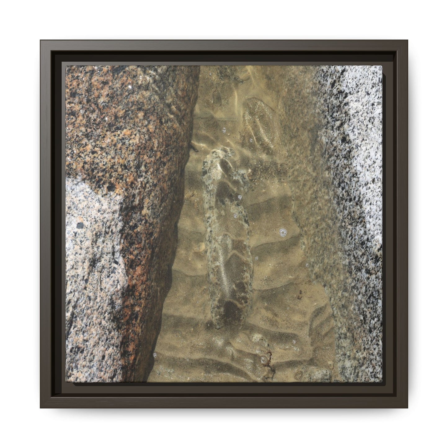 Between Concrete Walls - Unique Stretched Canvas Wall Art - Art By Earth