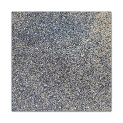 Granite Murmur - Unique Frameless Canvas Wall Art - Art By Earth