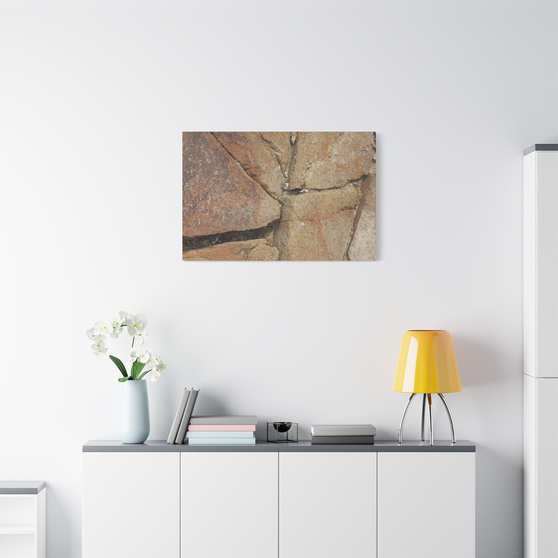 Cracked Earth's Canvas - Unique Frameless Canvas Wall Art - Art By Earth