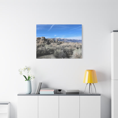 Echoes of Solitude - Unique Frameless Canvas Wall Art