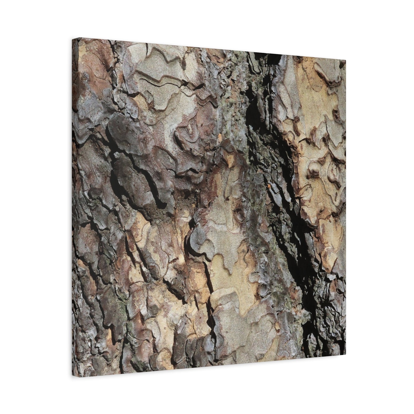 Wooden Labyrinth - Unique Frameless Canvas Wall Art - Art By Earth