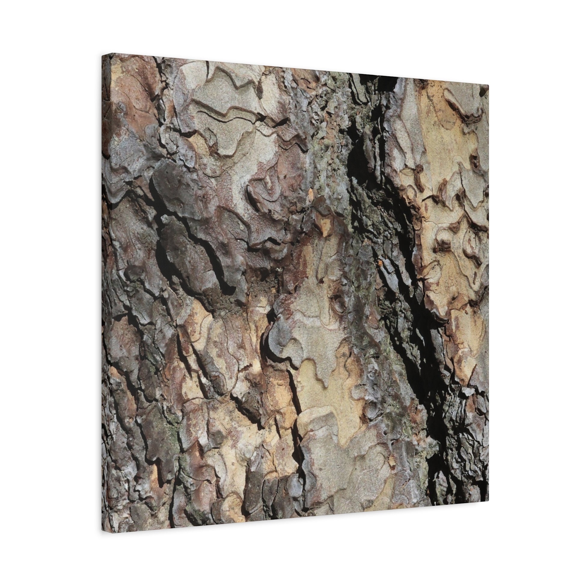 Wooden Labyrinth - Unique Frameless Canvas Wall Art - Art By Earth