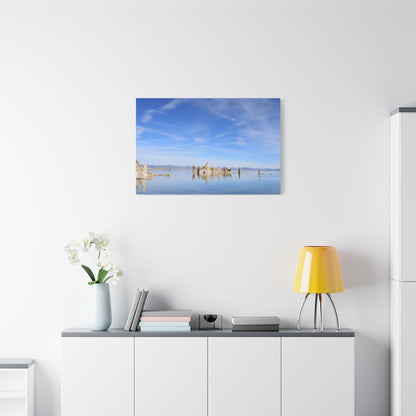 Stillness Reflected - Unique Frameless Canvas Wall Art