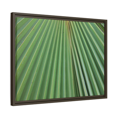 Verdant Veins - Unique Stretched Canvas Wall Art - Art By Earth