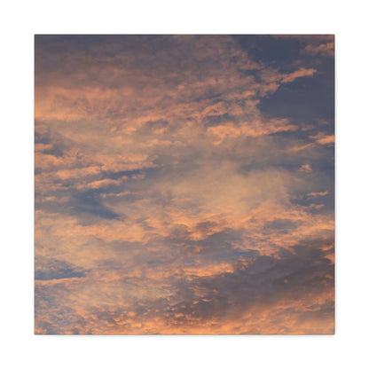Sunset's Whispers - Unique Frameless Canvas Wall Art - Art By Earth