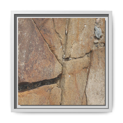 Rusty Crevices - Unique Stretched Canvas Wall Art - Art By Earth